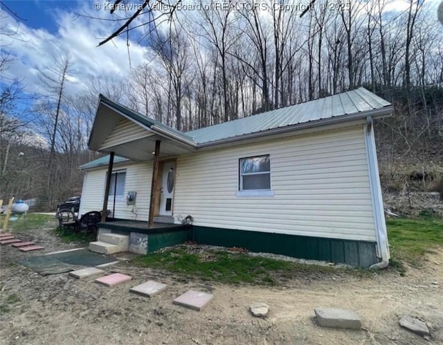 292 Maysel Laurel Ridge Rd, Wv, WV 25133 - view of front facade featuring a metal roof