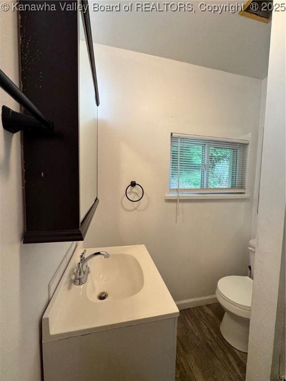 292 Maysel Laurel Ridge Rd, Wv, WV 25133 - bathroom with wood finished floors and vanity