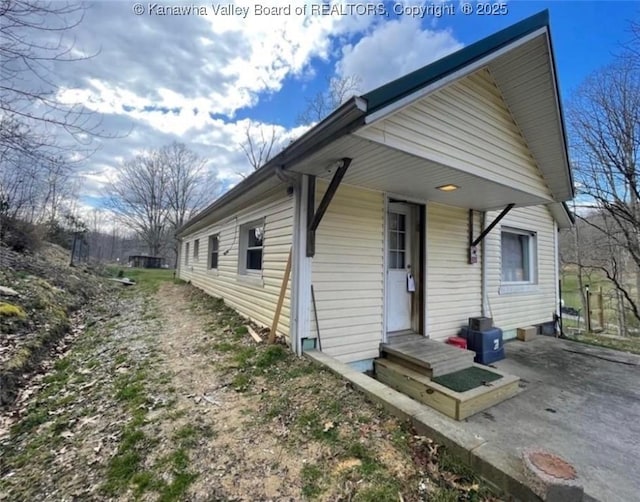 292 Maysel Laurel Ridge Rd, Wv, WV 25133 - back of property