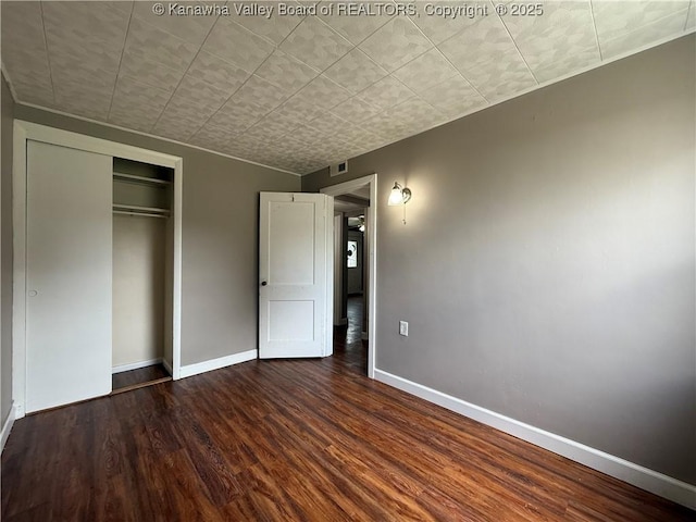 415 Kenna Dr Unit 94, South Charleston, WV 25309 - unfurnished bedroom featuring wood finished floors and a closet