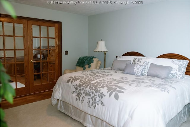 35 Belpac Cir, Logan, WV 25601 - carpeted bedroom with french doors
