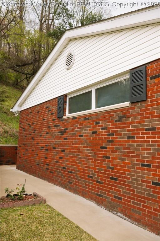 35 Belpac Cir, Logan, WV 25601 - view of home's exterior featuring brick siding