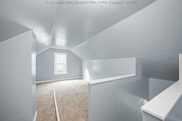 528 Medina St, Charleston, WV 25302 - bonus room featuring lofted ceiling and carpet