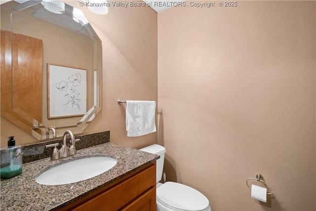 137 Summit Ridge Rd, Hurricane, WV 25526 - bathroom featuring toilet and vanity