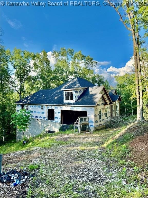 71 Deer Run, Sumerco, WV 25567 - back of property