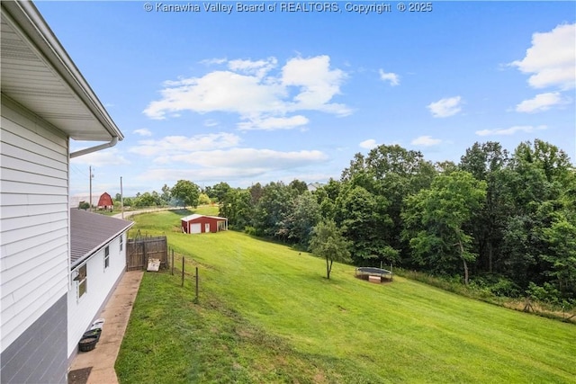 733 Divide Ridge Rd, Given, WV 25245 - view of yard with an outdoor structure