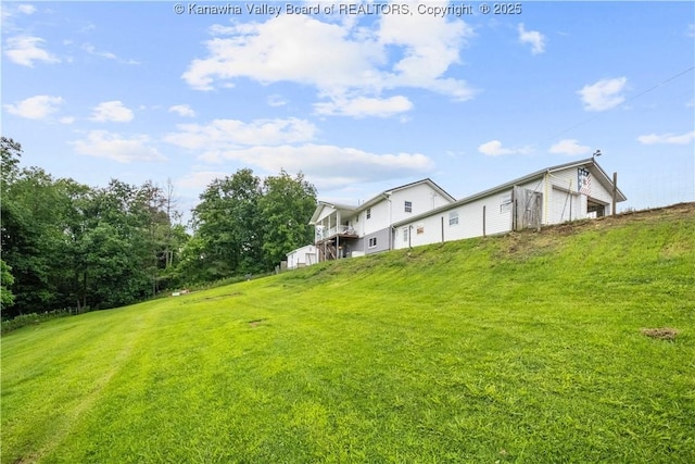 733 Divide Ridge Rd, Given, WV 25245 - view of green lawn