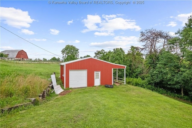 733 Divide Ridge Rd, Given, WV 25245 - view of outbuilding with driveway
