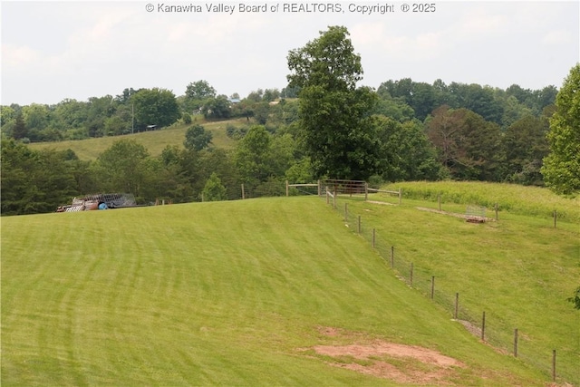 1304 Riffee Ridge Rd, Given, WV 25245 - view of yard featuring a view of countryside