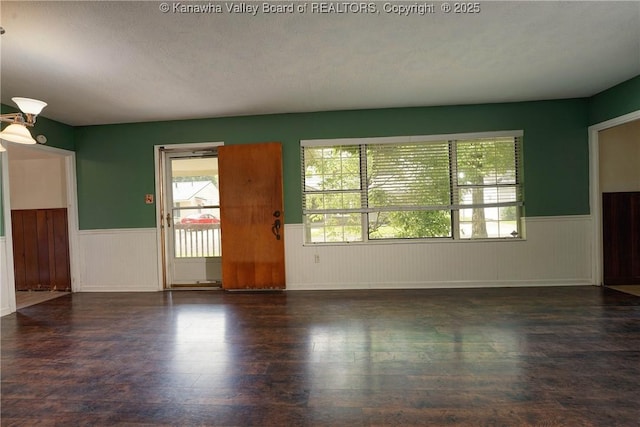 2620 Bard Ave, Saint Albans, WV 25177 - spare room with wainscoting and wood finished floors