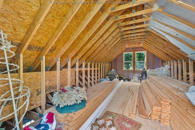 4862 Mont Union Rd, Fraziers Bottom, WV 25082 - view of attic