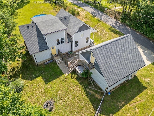 4862 Mont Union Rd, Fraziers Bottom, WV 25082 - view from above of property