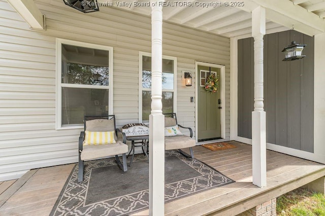 4862 Mont Union Rd, Fraziers Bottom, WV 25082 - property entrance with a porch