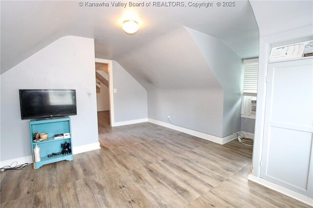 4312 Lancaster Ave, Charleston, WV 25304 - bonus room featuring lofted ceiling and wood finished floors