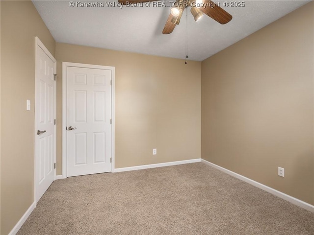 150 Timberlake Cir, Scott Depot, WV 25560 - empty room featuring ceiling fan and carpet