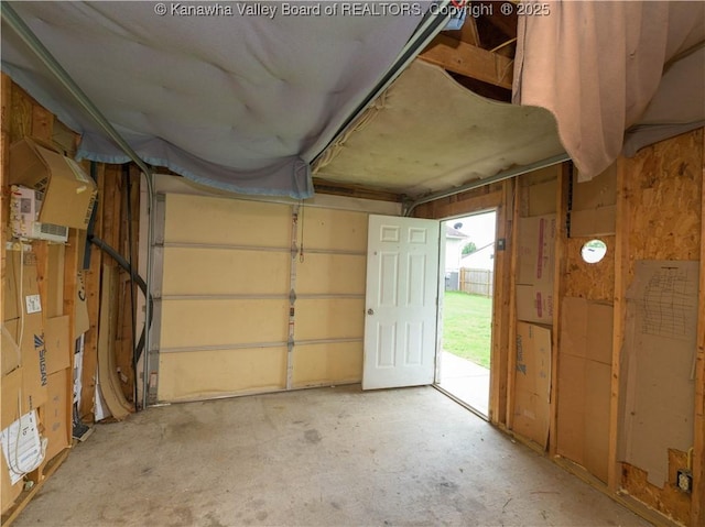 123 Dodd St, Poca, WV 25159 - view of garage