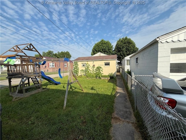 448 18th St, Dunbar, WV 25064 - view of yard featuring a playground