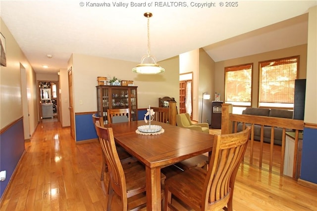 119 Falls Run Rd, Charleston, WV 25311 - dining area featuring light wood-style floors