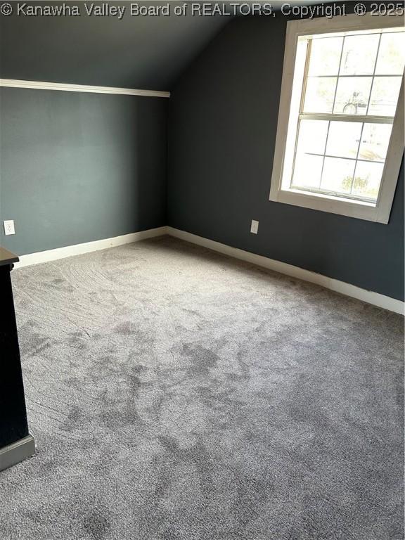 1110 Benamati Ave, Nitro, WV 25143 - bonus room featuring vaulted ceiling and carpet flooring