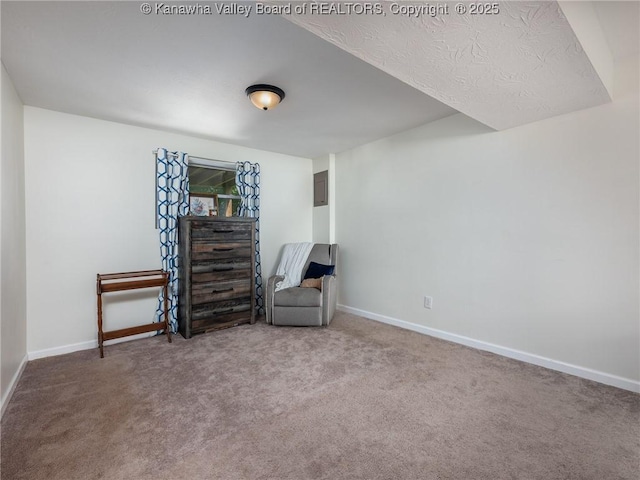 1105 Hollyberry Ln, South Charleston, WV 25309 - living area with carpet