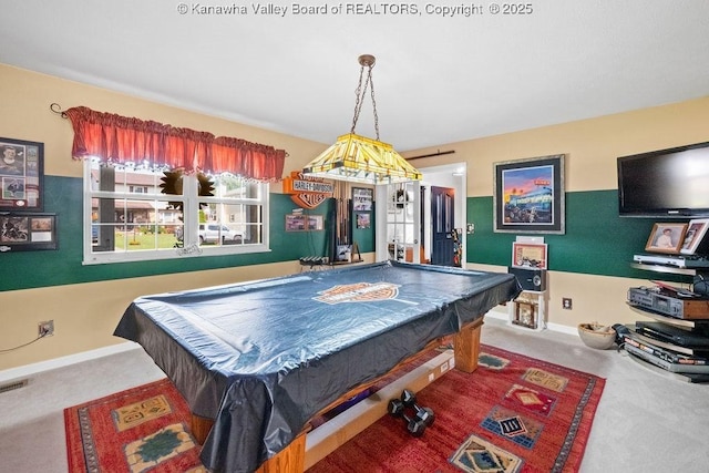 128 Westland Ests, Winfield, WV 25213 - playroom featuring carpet flooring and billiards