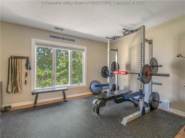 52 Cedar Dr, Hurricane, WV 25526 - exercise room with baseboards