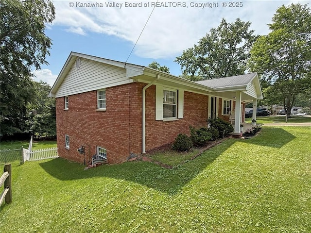1412 Wilkie Dr, Charleston, WV 25314 - view of property exterior featuring brick siding