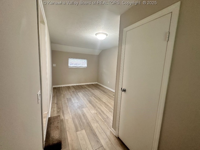 191 N Park Dr, Point Pleasant, WV 25550 - spare room featuring light wood-style floors and a textured ceiling