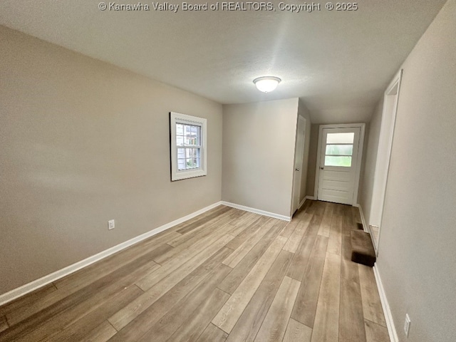 191 N Park Dr, Point Pleasant, WV 25550 - spare room featuring healthy amount of natural light and light wood-style flooring