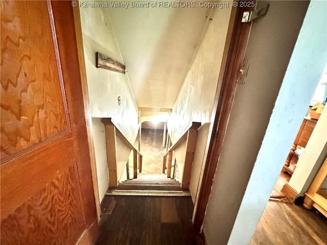 17739 US Route 60, Culloden, WV 25510 - hallway featuring wood finished floors