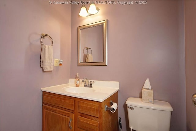 18 Long St, Winfield, WV 25213 - bathroom featuring vanity and toilet