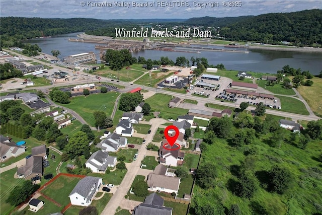 18 Long St, Winfield, WV 25213 - view of property location featuring a large body of water and a heavily wooded area