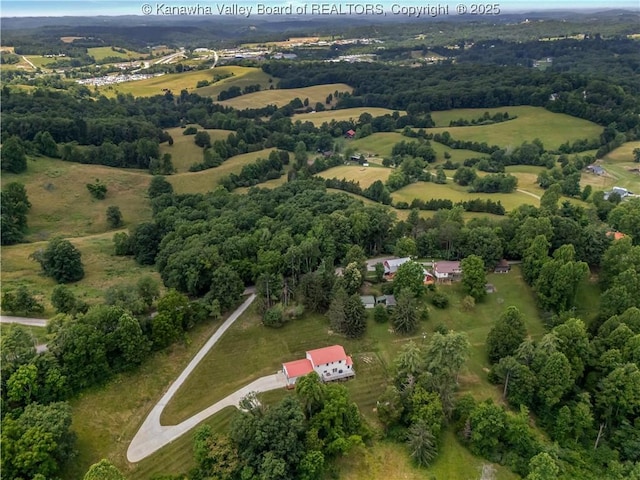 1437 Statts Mills Rd, Ripley, WV 25271 - aerial overview of property's location