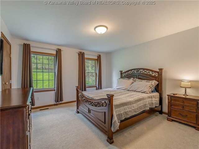 1437 Statts Mills Rd, Ripley, WV 25271 - bedroom with light colored carpet and multiple windows