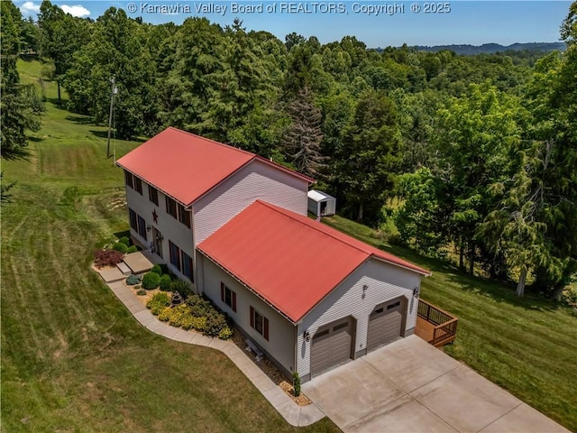 1437 Statts Mills Rd, Ripley, WV 25271 - view of subject property with a forest