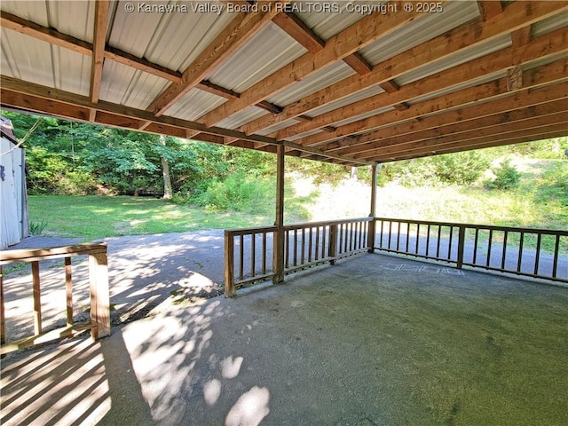 807 Honeysuckle Rd, Elkview, WV 25071 - view of patio
