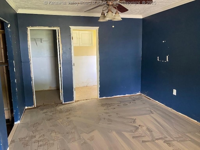 134 Ferguson Ct, Huntington, WV 25701 - unfurnished bedroom with a closet and a ceiling fan