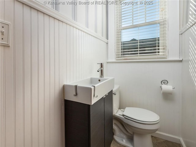 2961 Staunton Rd, Huntington, WV 25702 - bathroom featuring toilet and vanity
