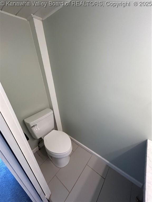 2010 Preston St, Charleston, WV 25302 - bathroom with toilet and tile patterned floors
