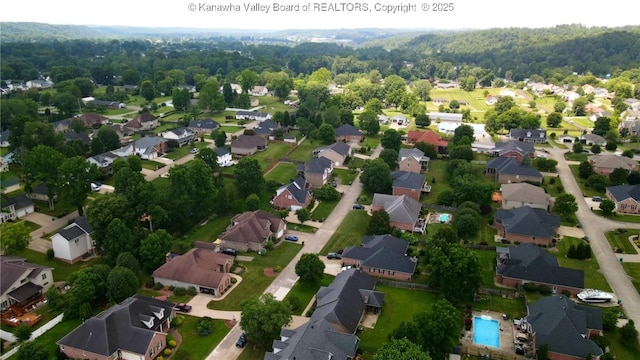 3710 Cambridge Cir, Hurricane, WV 25526 - aerial view of property's location featuring nearby suburban area