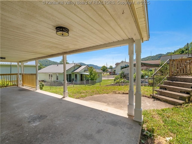 9012 Florida Ave, Marmet, WV 25315 - view of patio