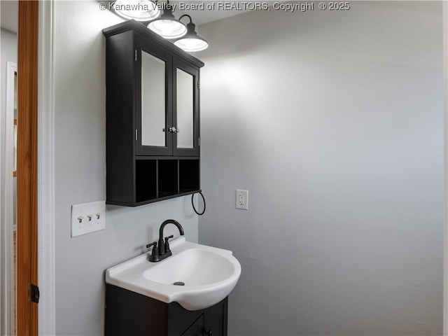 9012 Florida Ave, Marmet, WV 25315 - bathroom with vanity