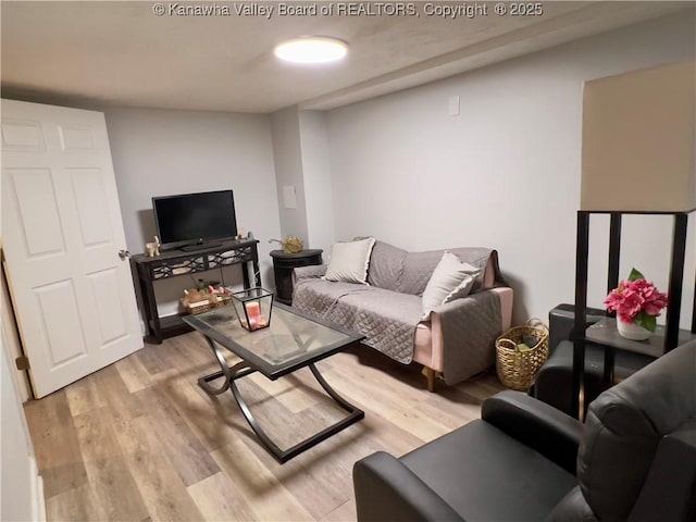 602 43rd St SE, Charleston, WV 25304 - living room featuring light wood finished floors