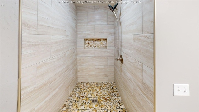 5490 Fisher Bowen Branch Rd, Wayne, WV 25570 - bathroom featuring a tile shower
