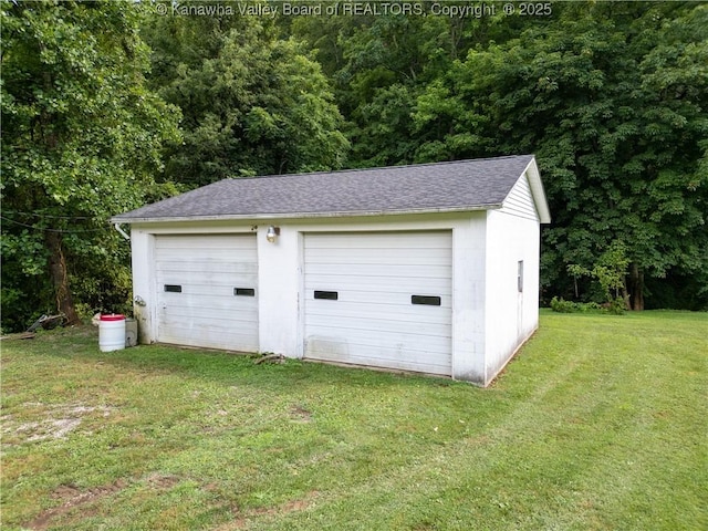5490 Fisher Bowen Branch Rd, Wayne, WV 25570 - view of detached garage