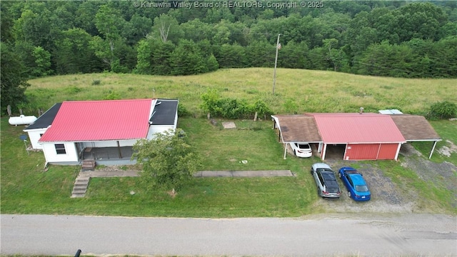4303 Thomas Ridge Rd, Leon, WV 25123 - view of subject property with a forest