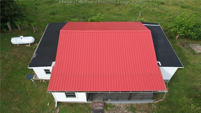 4303 Thomas Ridge Rd, Leon, WV 25123 - aerial view of property and surrounding area
