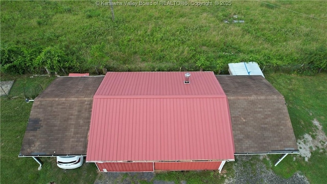 4303 Thomas Ridge Rd, Leon, WV 25123 - view from above of property
