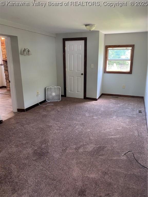 42 Pine Cone Rd, Elkview, WV 25071 - carpeted spare room with baseboards