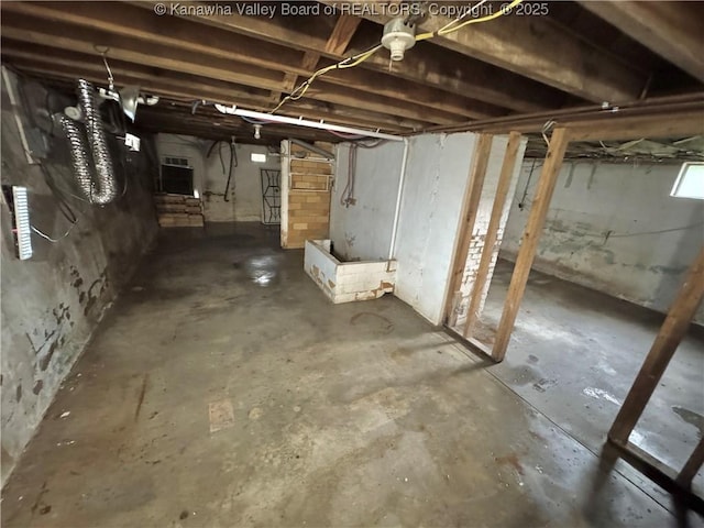 913 Charleston Rd, Point Pleasant, WV 25550 - view of unfinished below grade area